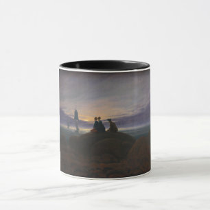 Moonrise by the Sea (by Caspar David Friedrich) Mug