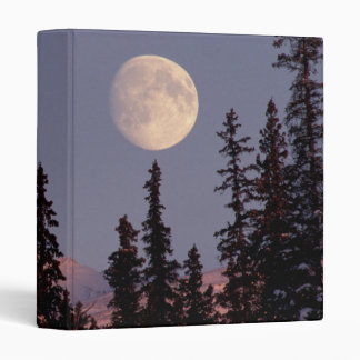 Moonrise Early Winter | Anchorage, Alaska Binder