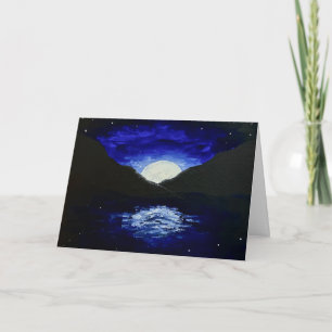 Moonrise Greeting Card
