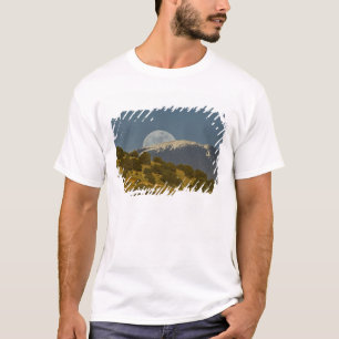 Moonrise over the Sangre de Cristo Mountains, T-Shirt