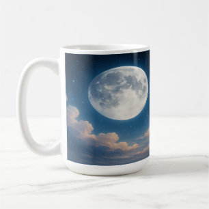 Moonrise & Soft Clouds Coffee Mug