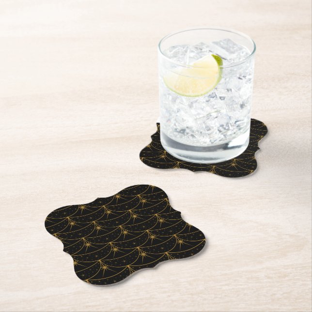 Moons and Stars Paper Coasters (Insitu)