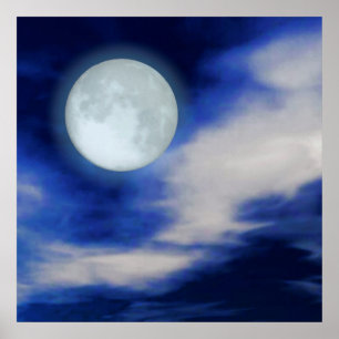 Moonscape print