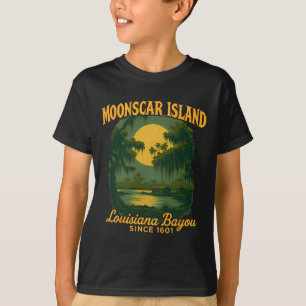 Moonscar Island Retro Cartoon Halloween Zombie Isl T-Shirt