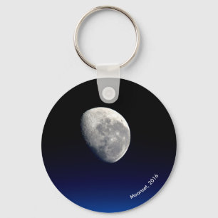 Moonset, International Space Station, 2016 Keychain