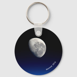 Moonset, International Space Station, 2016 Keychain