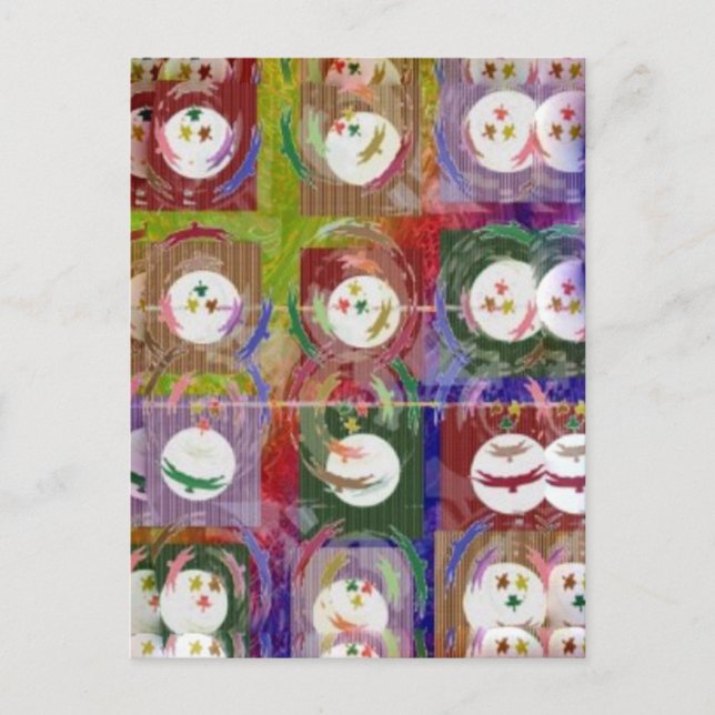 MoonShine and Shadow Artistic Formations Postcard (Front)