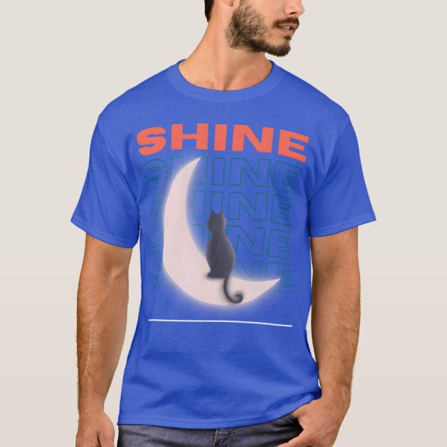 Moonshine Cat Cat Lover friend T-Shirt (Front)