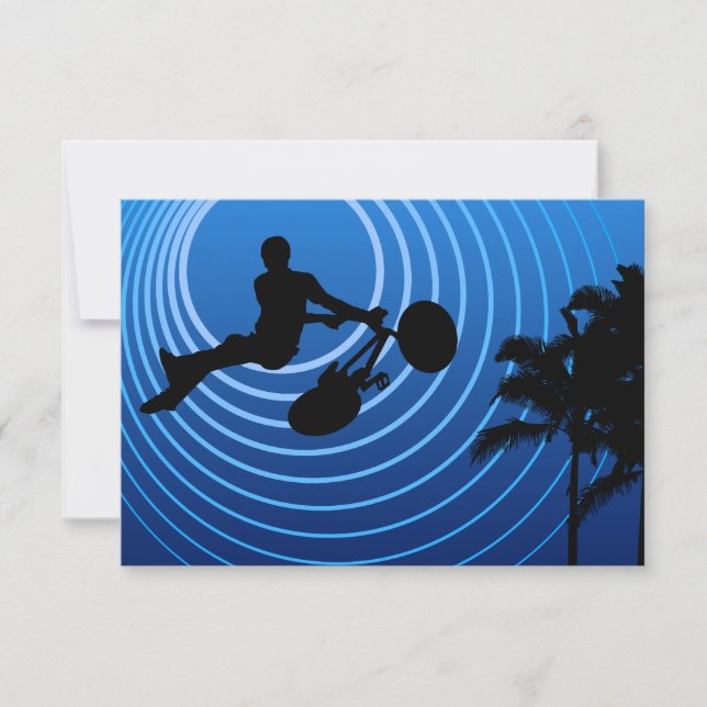 moonshine cycling invitation (Front)