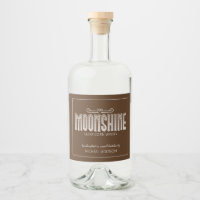 Moonshine Food and Beverage Label Set