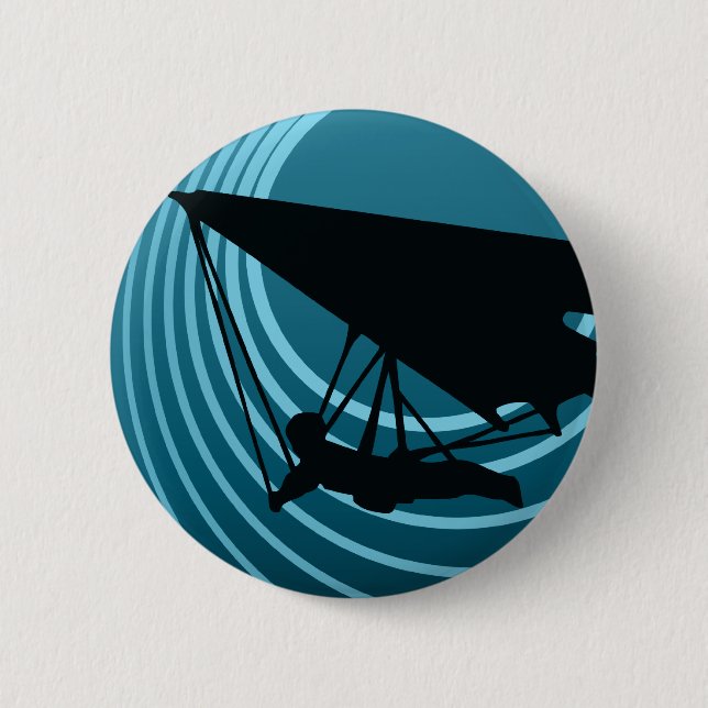 moonshine hang gliding 2 inch round button (Front)