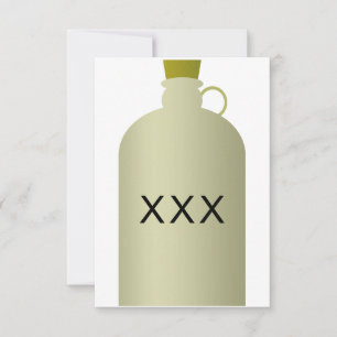 Moonshine Jug Invitations