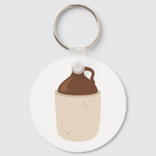 Moonshine Jug Keychain