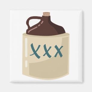 Moonshine Jug Magnet