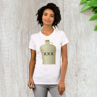 Moonshine Jug Womens T-Shirt