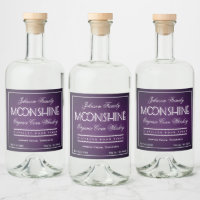 Moonshine Purple and White