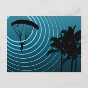 moonshine skydiving postcard