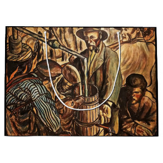 Moonshiners Making White Lightning Whiskey Liquor Large Gift Bag