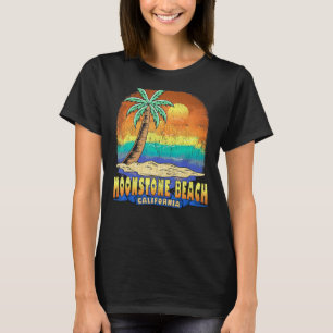 Moonstone Beach California Vintage Distressed Souv T-Shirt