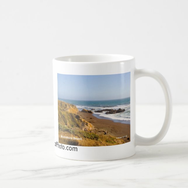Moonstone Beach Cambria California Products Coffee Mug (Right)