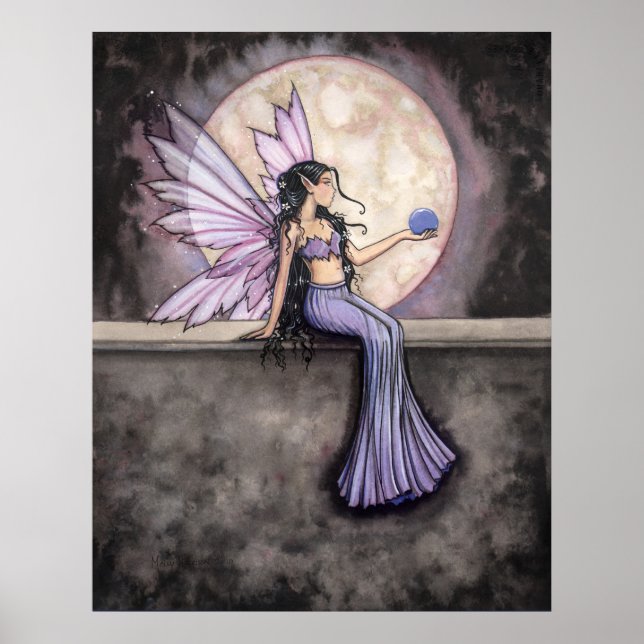 Moonstone Fairy Poster by Molly Harrison (Front)