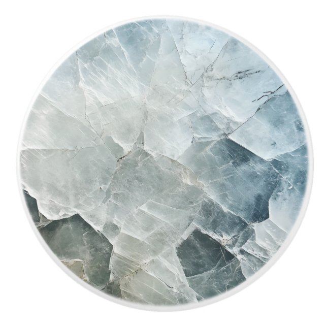 Moonstone Pattern Ceramic Knob (Front)