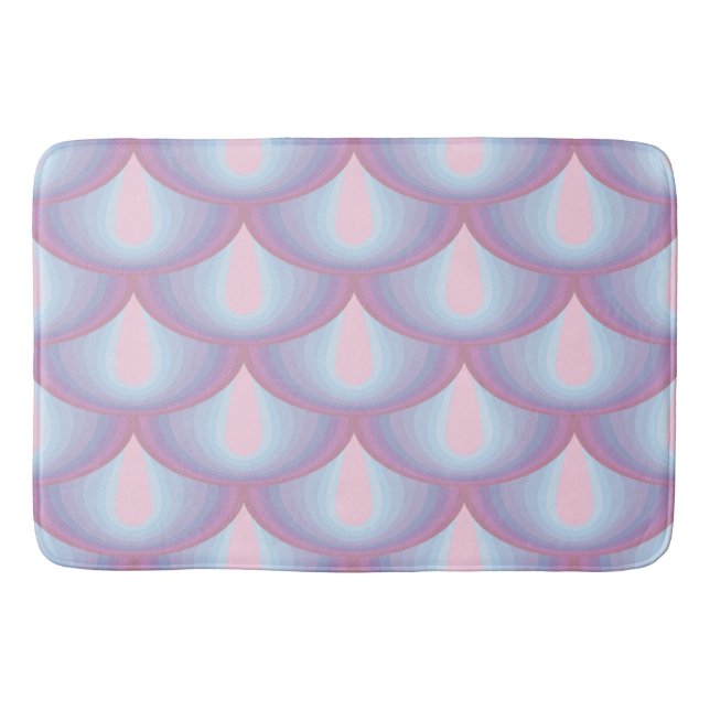 Moonstone Scales Bath Mat (Front)