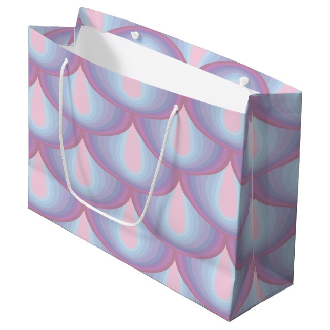 Moonstone Scales Large Gift Bag (Front Angled)
