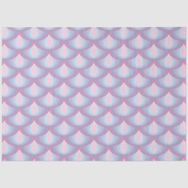 Moonstone Scales Tissue Paper (Front)