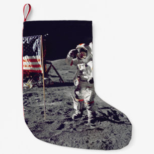 Moonwalk Apollo 17 Small Christmas Stocking