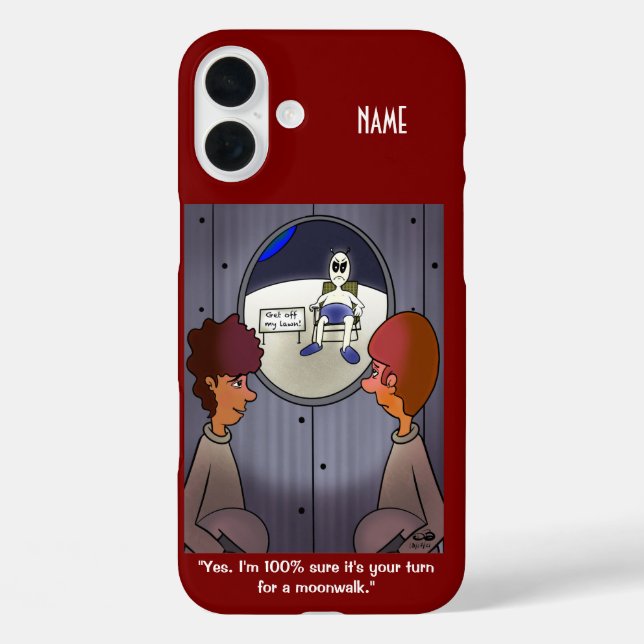 Moonwalk Case-Mate iPhone Case (Back)