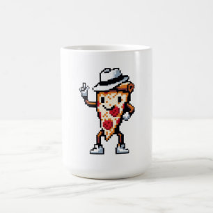 Moonwalking Pizza - Legendary Pop Slice Art Coffee Mug