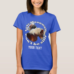 Moonwalking Shetland pony T-Shirt