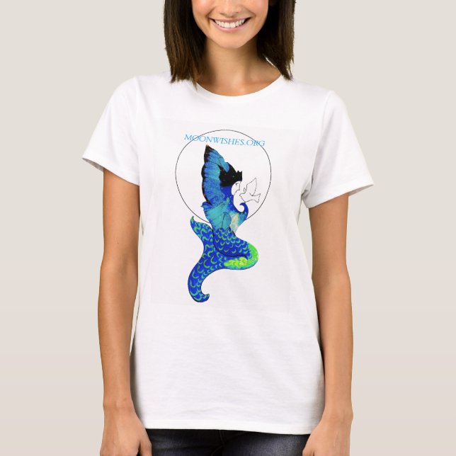 Moonwishes Mermaid Logo T-Shirt (Front)