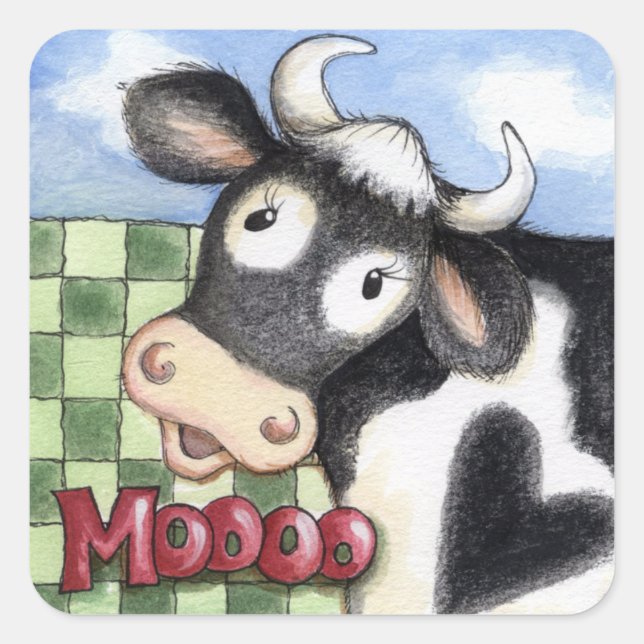 Moooo - Stickers (Front)