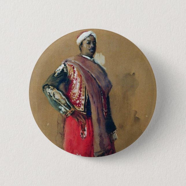 Moor 2 Inch Round Button (Front)