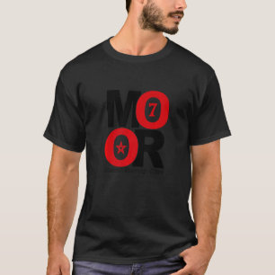 Moor Moorish Sovereign Citizen Circle 7 Moorish Am T-Shirt