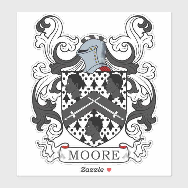 Moore Family Crest (Sheet)