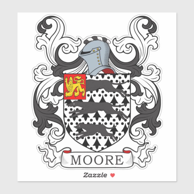 Moore Family Crest (Sheet)