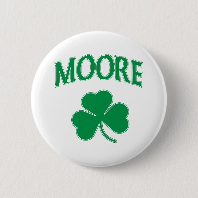 Moore Irish 2 Inch Round Button (Front)