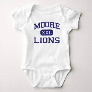 Moore - Lions - Moore High School - Moore Oklahoma Baby Bodysuit