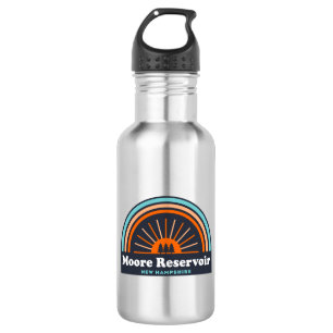 Moore Reservoir New Hampshire Rainbow 532 Ml Water Bottle