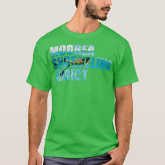 Moorea Snorkelling Addict Woman Photo T-Shirt