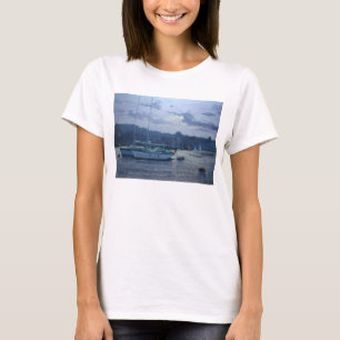 Moored yachts late afternoon T-Shirt