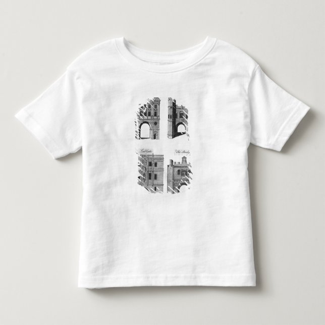 Moorgate, Cripplegate, Ludgate Bridgegate Toddler T-shirt (Front)