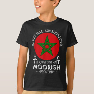 Moorish American He Who Fears Soing Moors Islamic  T-Shirt