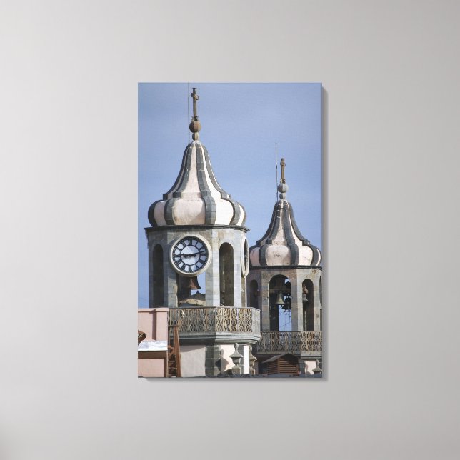 Moorish architectue of La Orotava, Tenerife Canvas Print (Front)