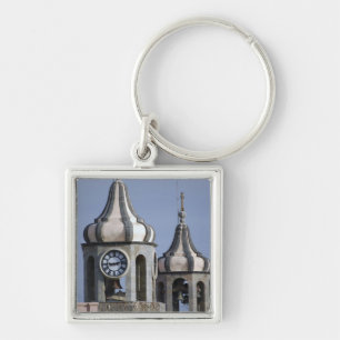 Moorish architectue of La Orotava, Tenerife Keychain