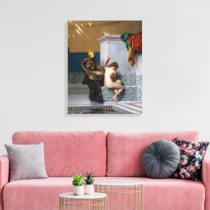 Moorish Bath Jean-Léon Gérôme Canvas Print