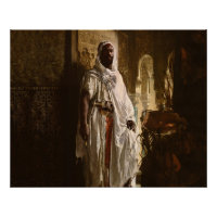 Moorish Chief African Art Painting Portrait